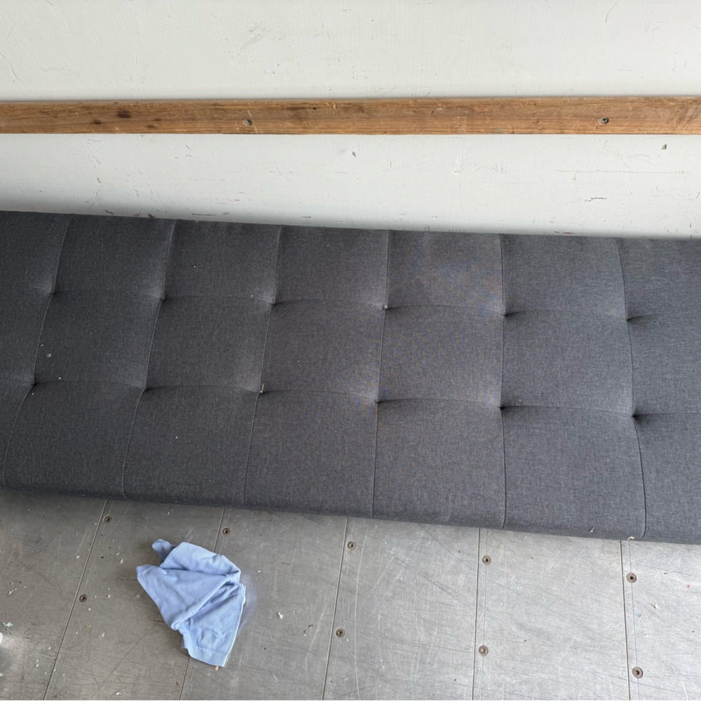 Elegant Gray Tufted Mattress